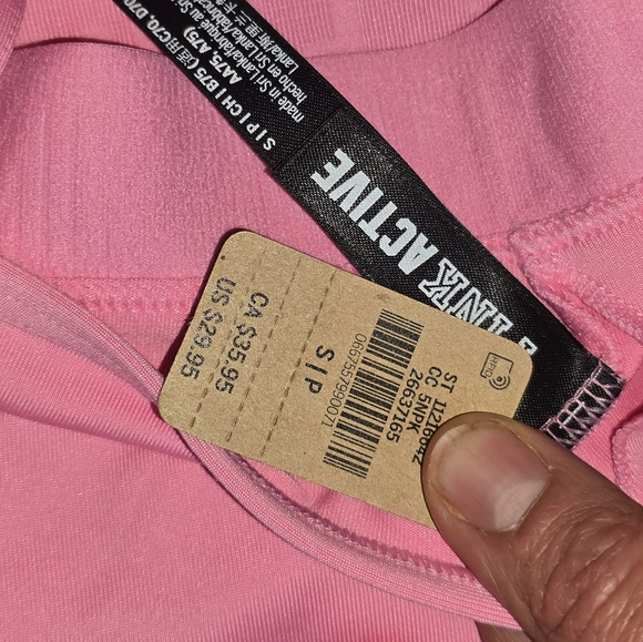 NWT Victoria Secret Pink‎ Main Ultimate Strappy Back Lined Sports Bra Pink SM - Picture 3 of 5